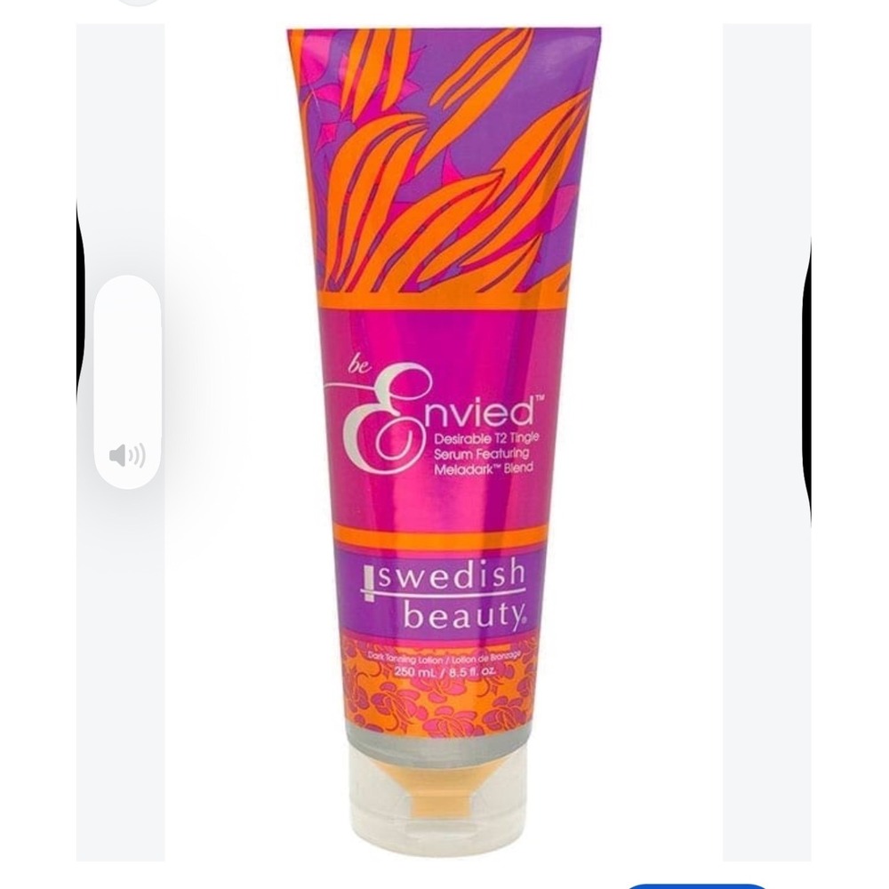Swedish Beauty Be Envied T2 Tingle Tanning Lotion Serum 8.5oz Meladark Blend